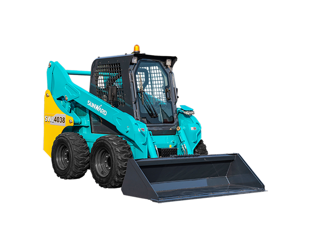 SWL3230 รถตักตีนตะขาบขนาดกะทัดรัด shoveling rocks zero turn mower loader