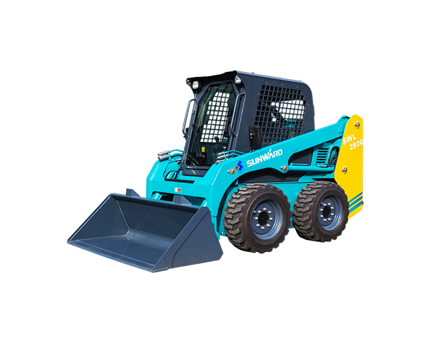 SWL2820 rc loader shoveling rocks เครื่องตัดหญ้าแบบเลี้ยวเป็นศูนย์